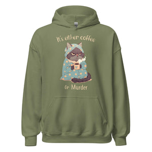 Coffee or Murder Hoodie