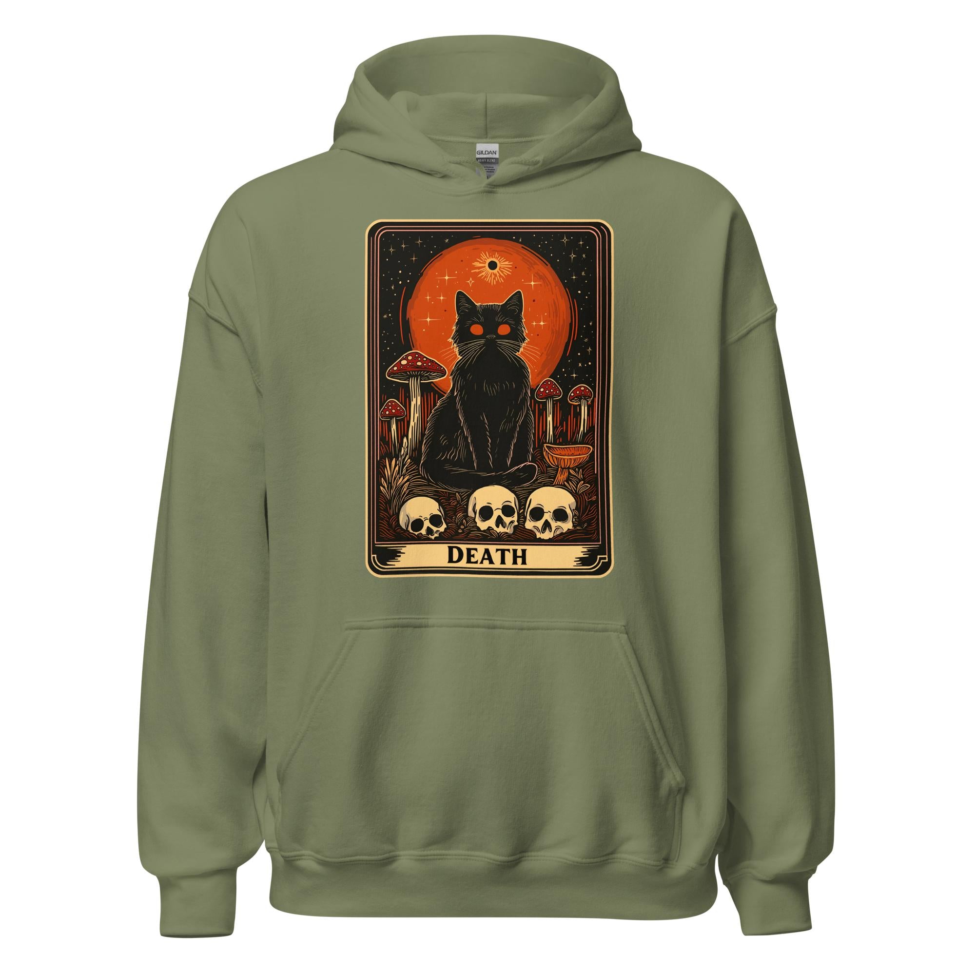 Death Cat Tarot Hoodie