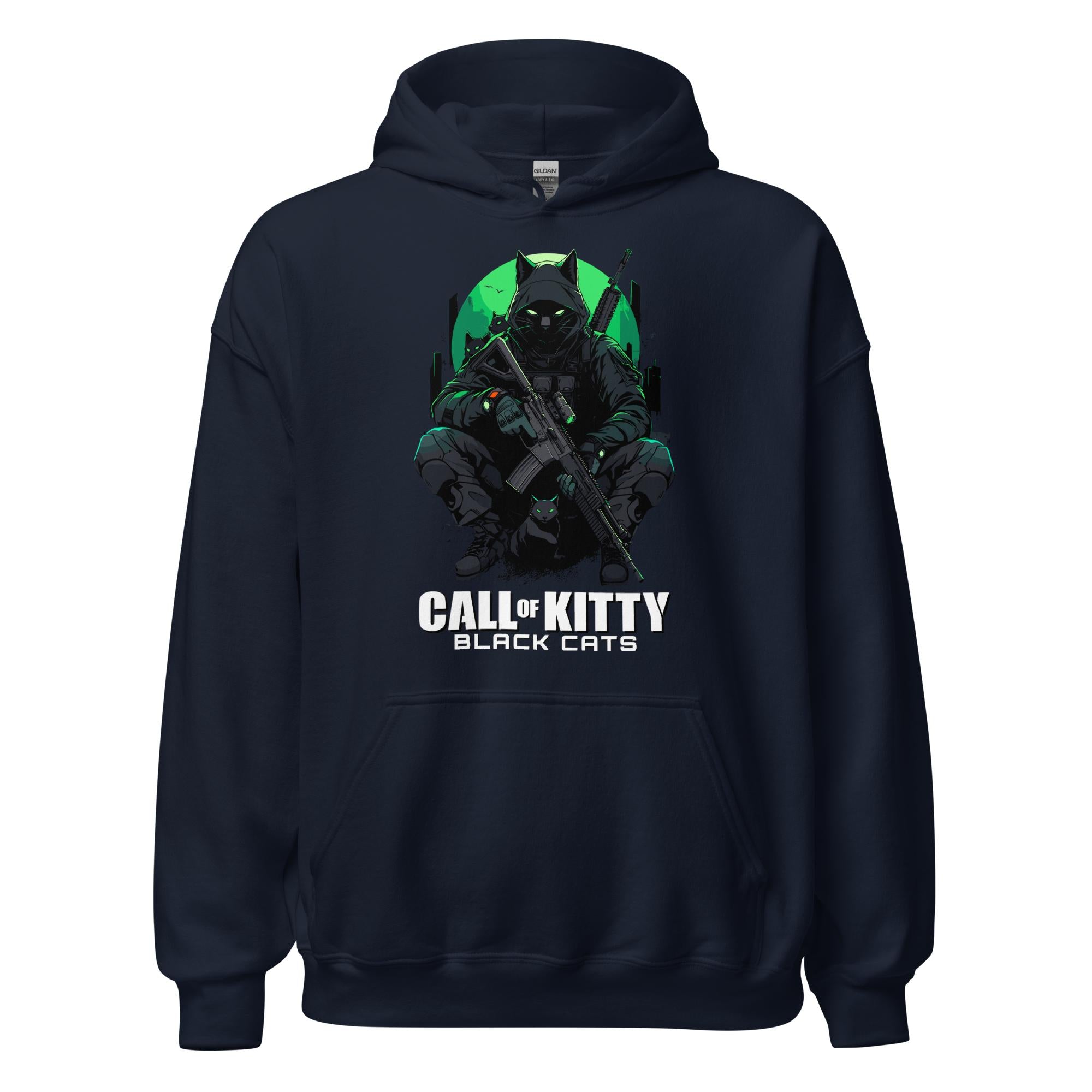 Call of Kitty Black Cats Hoodie