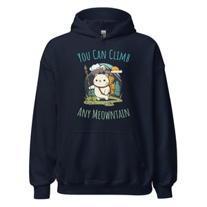 You Can Climb Any Meowntain Hoodie