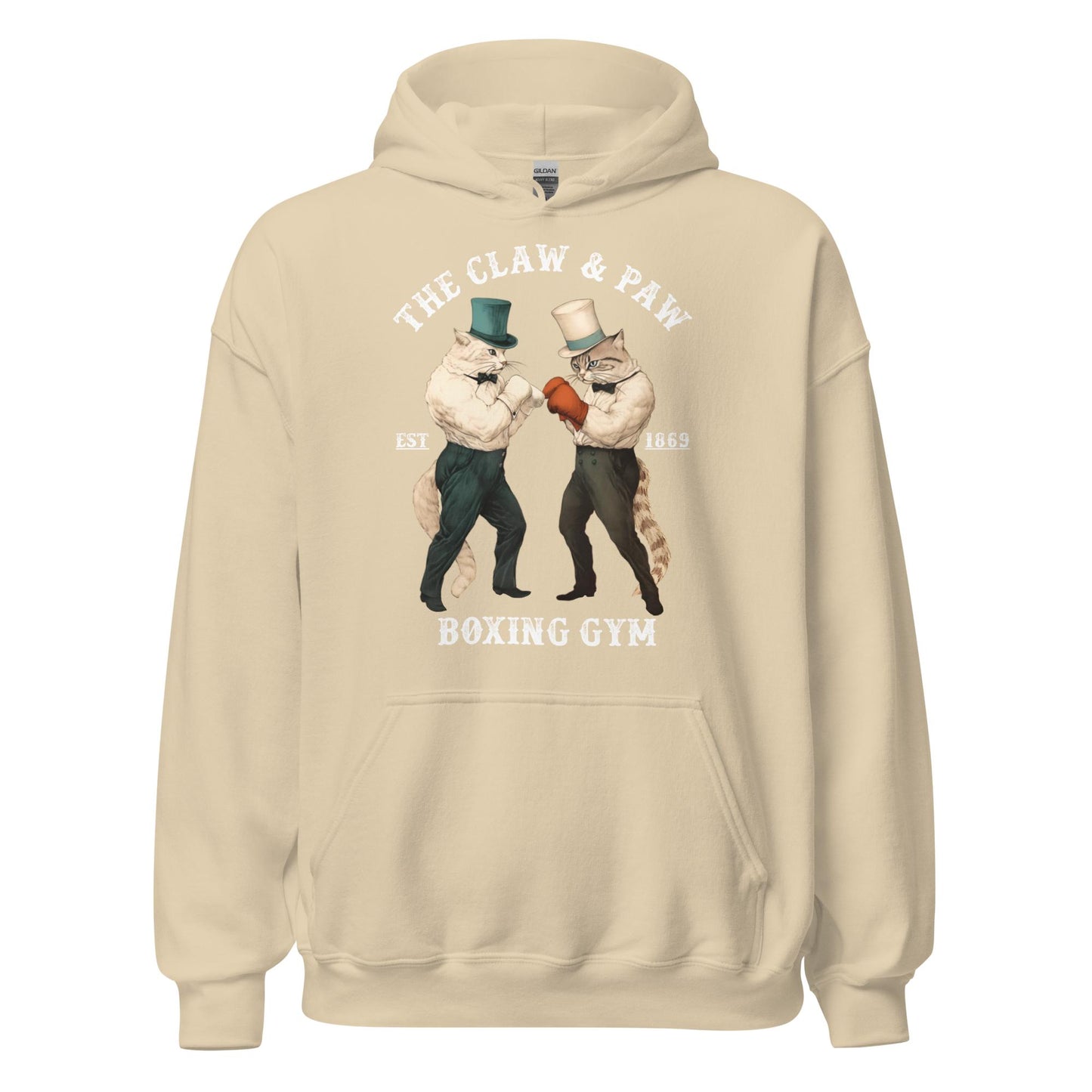 The Claw & Paw Boxing Gym Hoodie