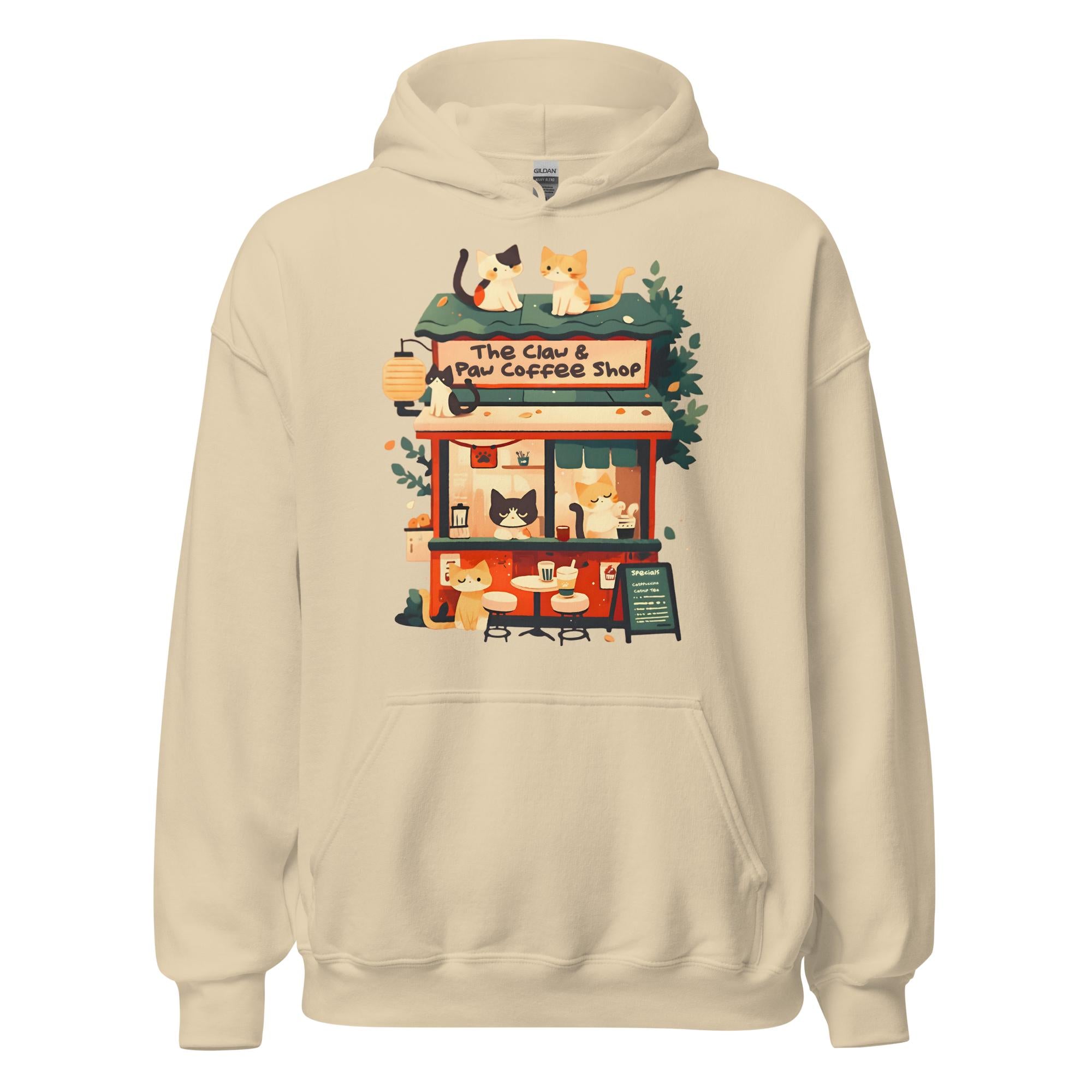 Claw & Paw Cafe Hoodie