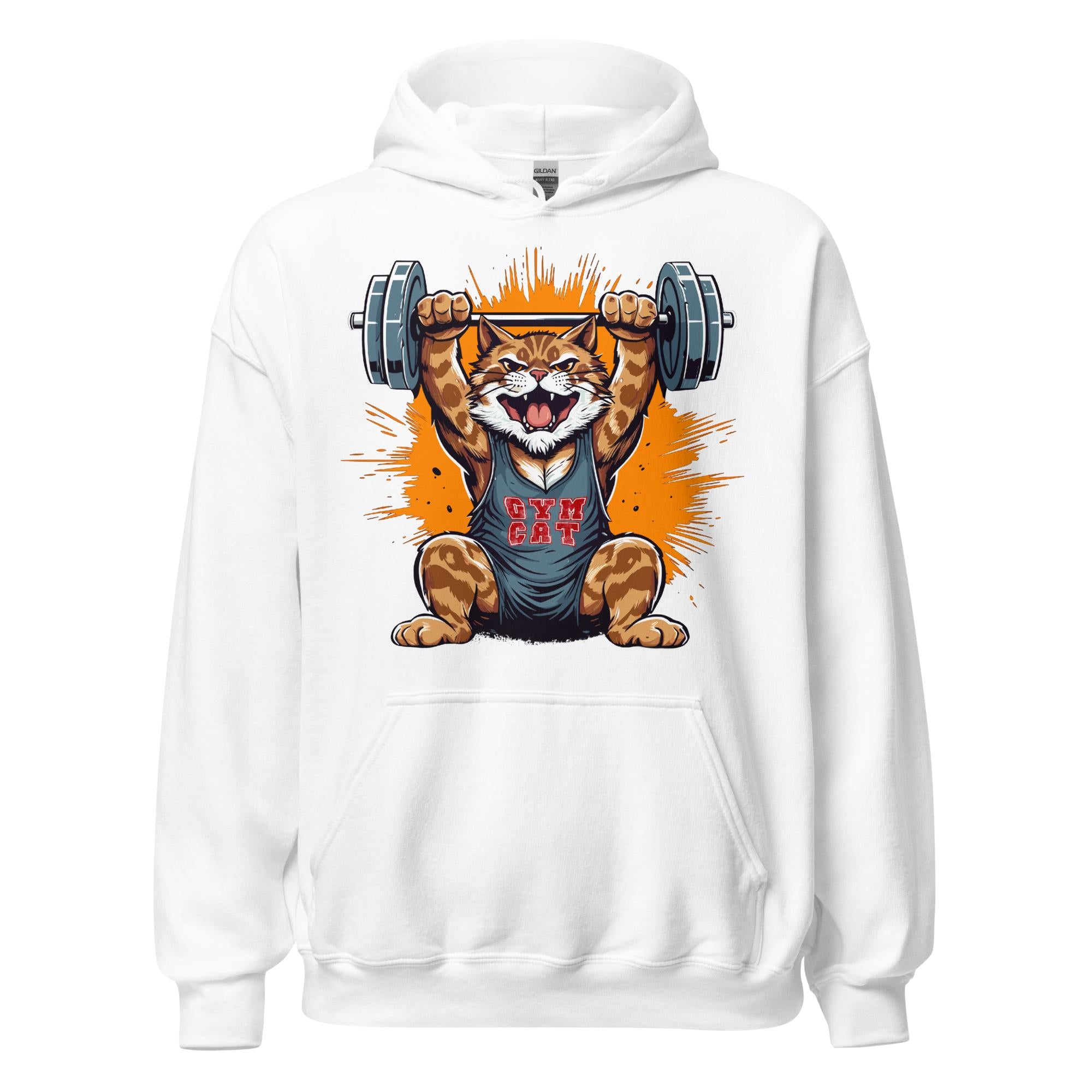 Gym Cat Hoodie