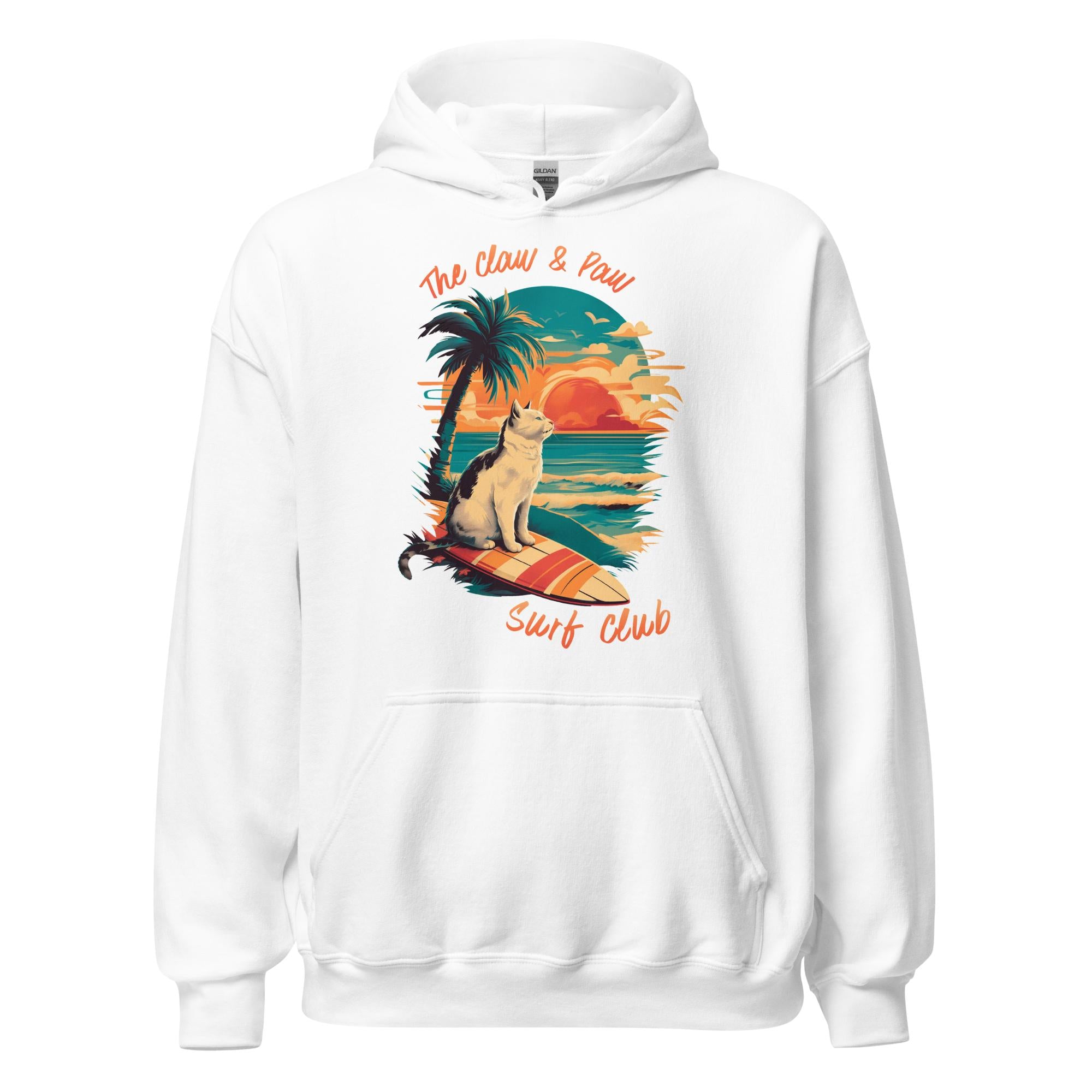 The Claw & Paw Surf Club Hoodie