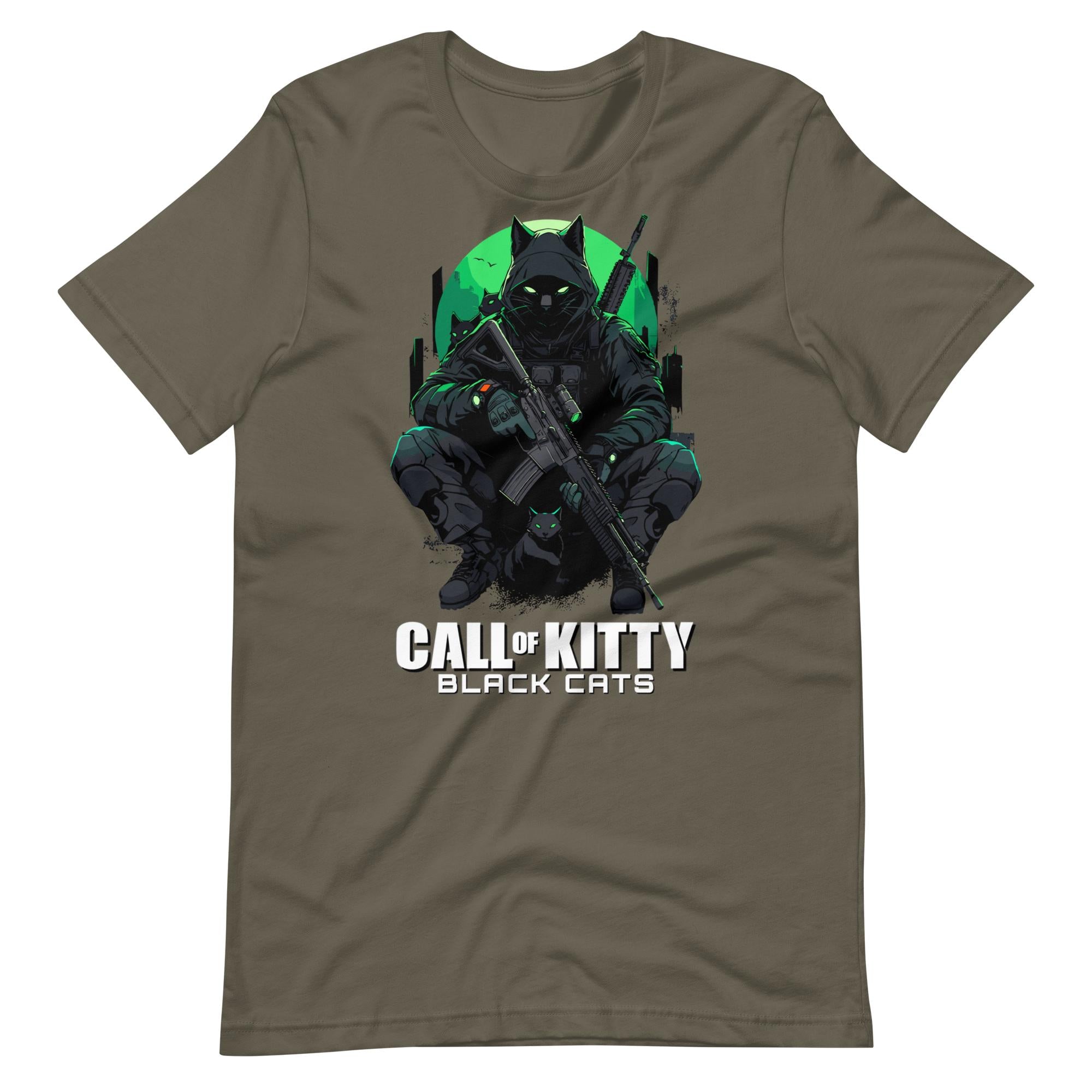 Call of Kitty Black Cats T-Shirt