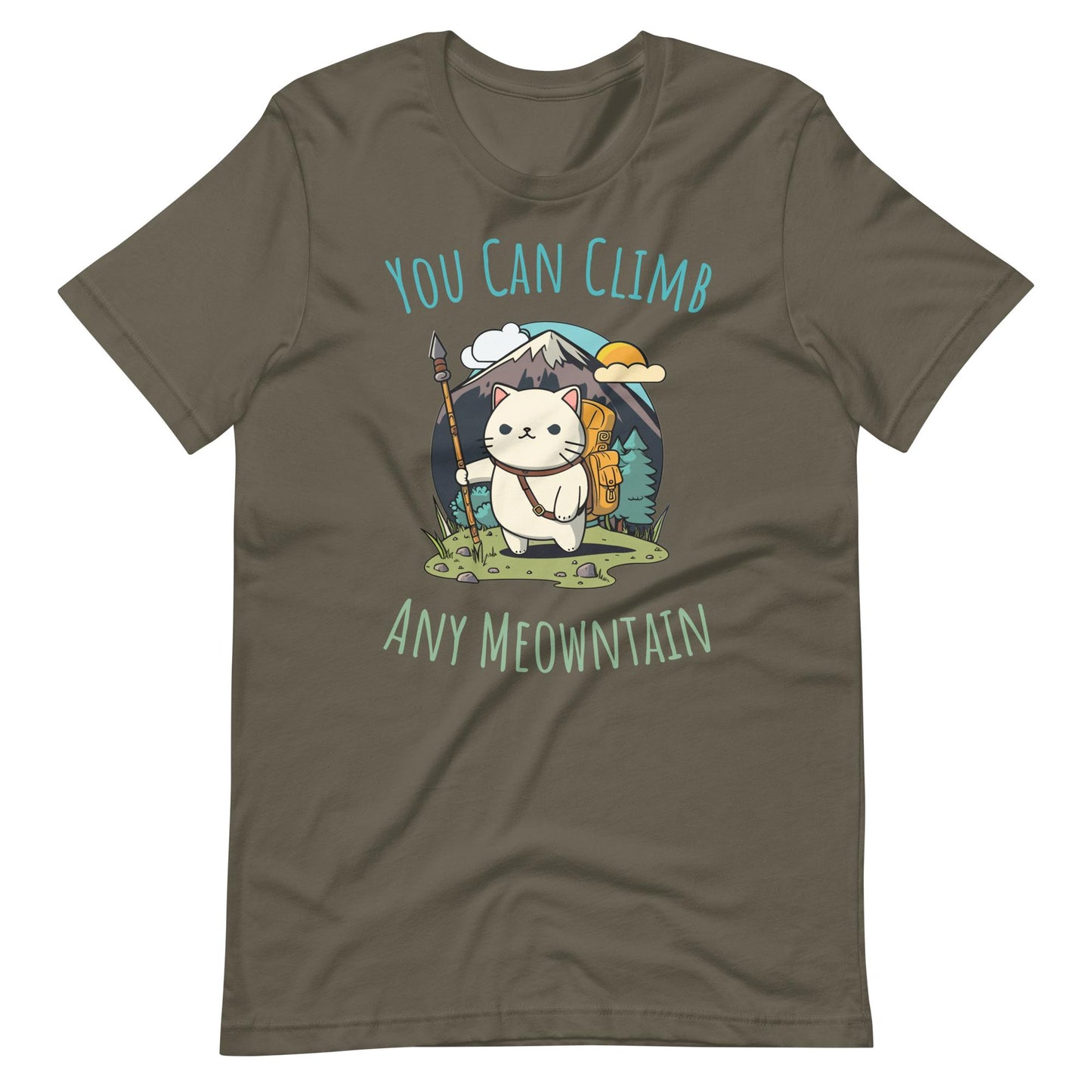 You Can Climb Any Meowntain T-Shirt