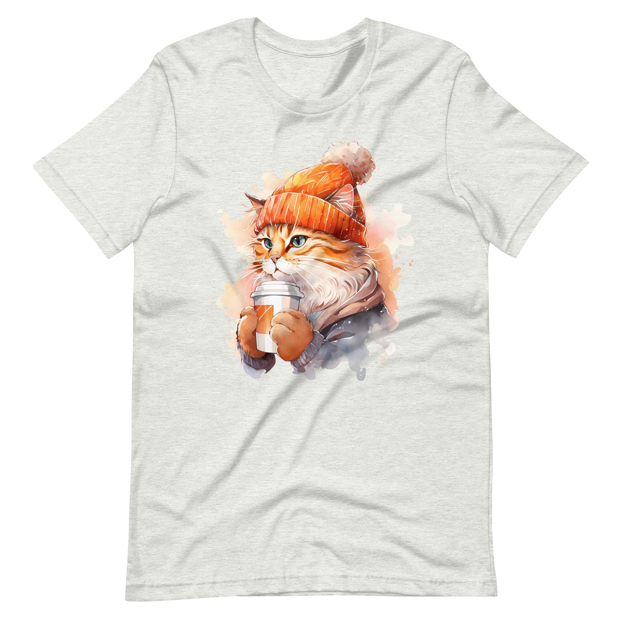 Pumpkin Spice Cat T-Shirt