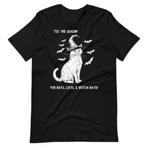 Bats, Cats, & Witch Hats T-Shirt