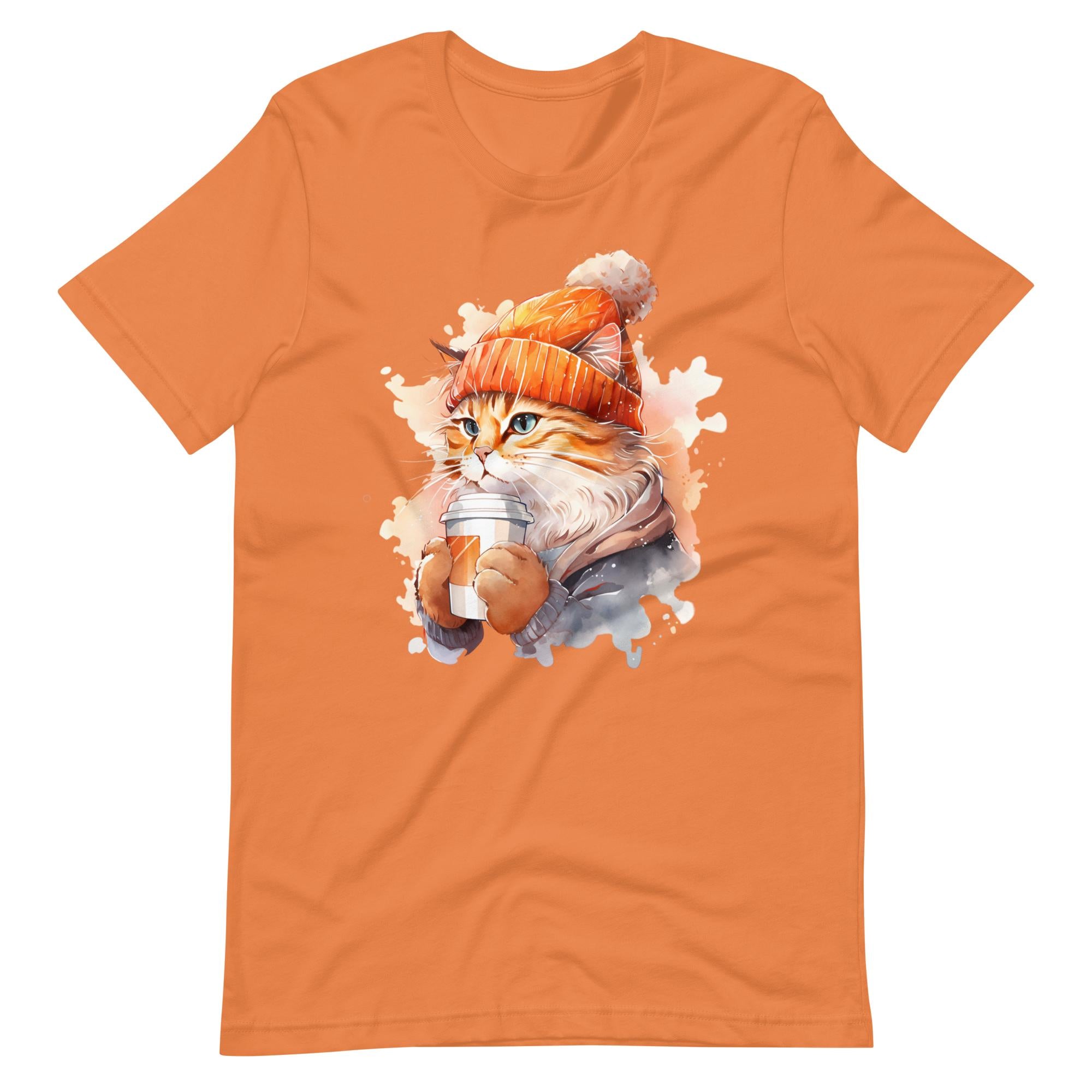 Pumpkin Spice Cat T-Shirt