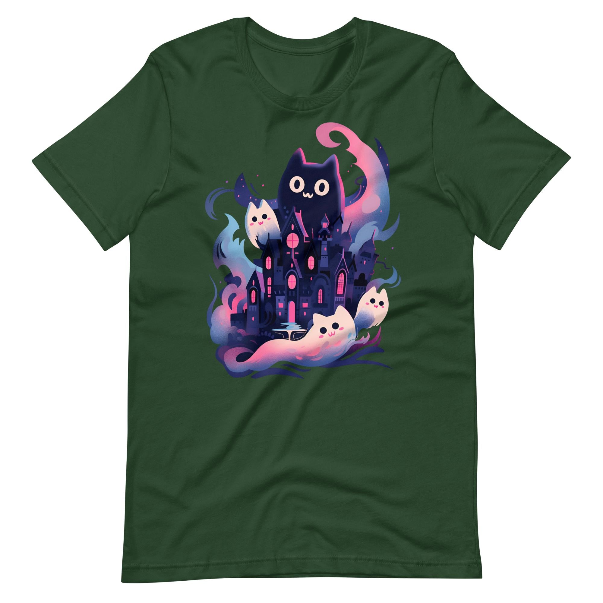 Haunted Kitty Mansion T-Shirt