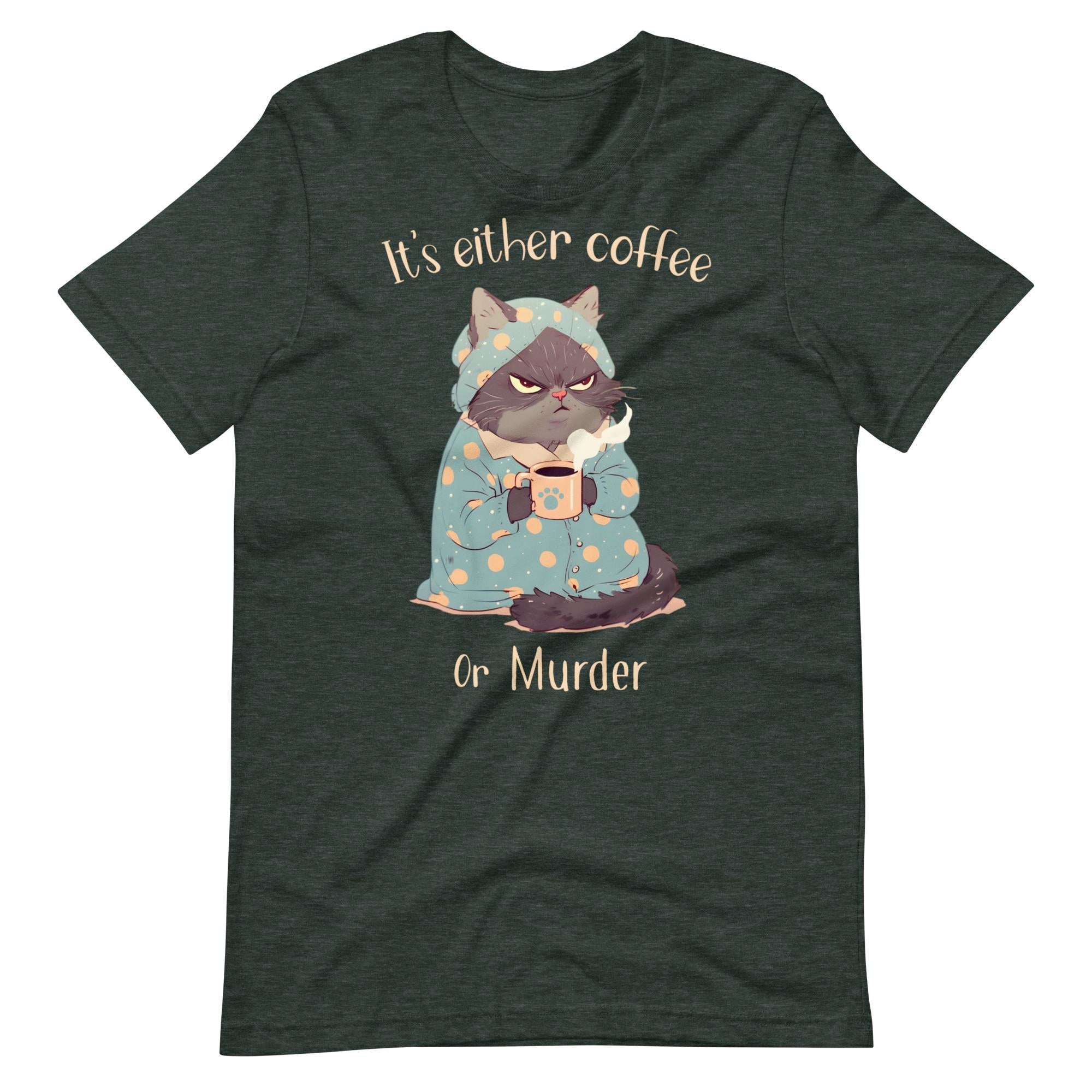 Coffee or Murder T-Shirt