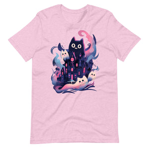 Haunted Kitty Mansion T-Shirt