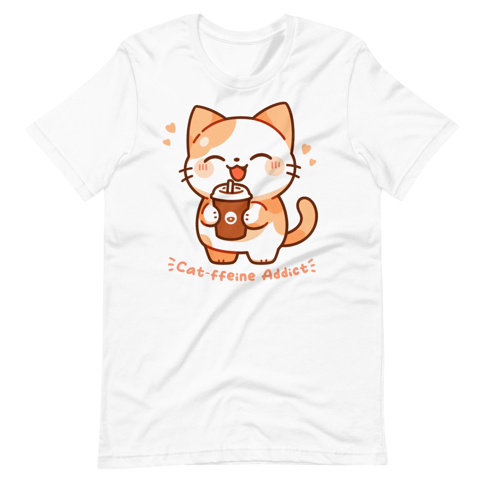 Cat-ffeine Addict T-Shirt