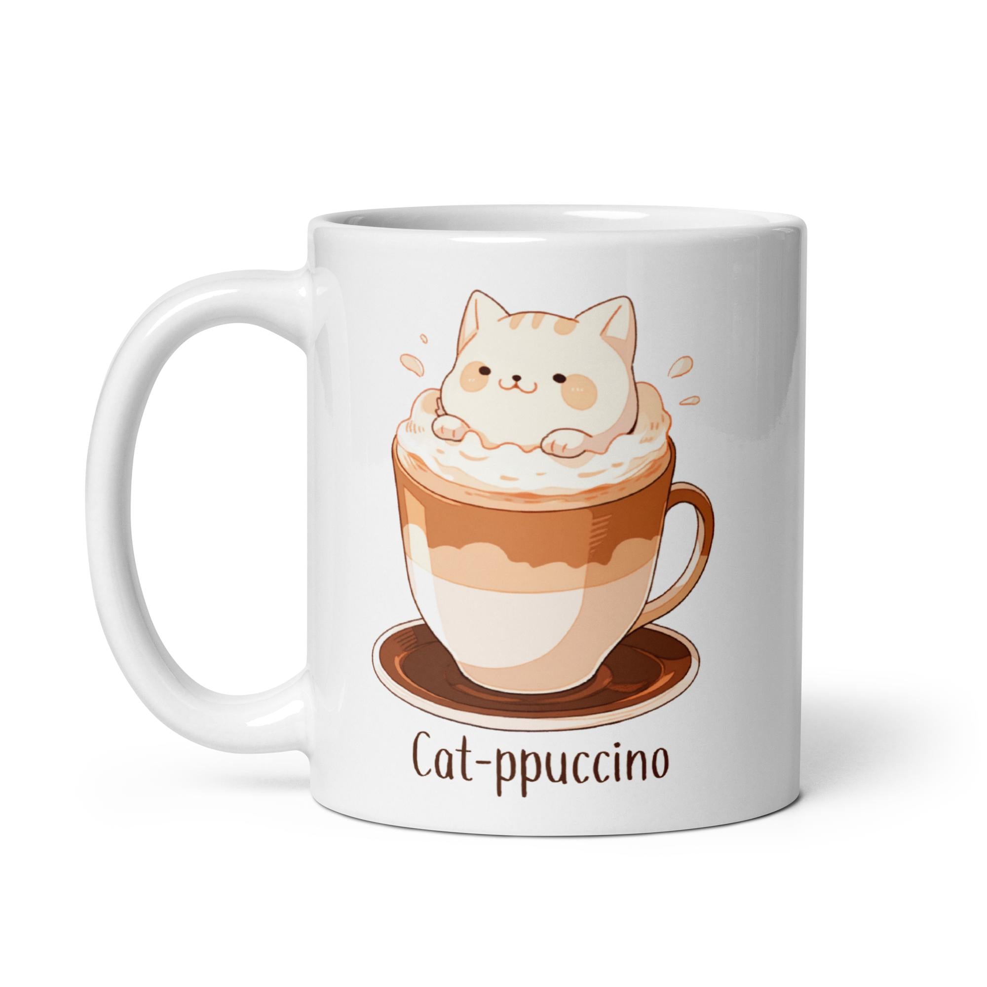 Cat-ppuccino Coffee Mug