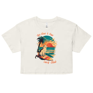 The Claw & Paw Surf Club Crop Top