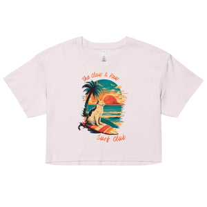 The Claw & Paw Surf Club Crop Top