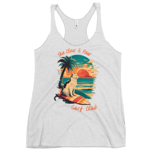 The Claw & Paw Surf Club Racerback Tank