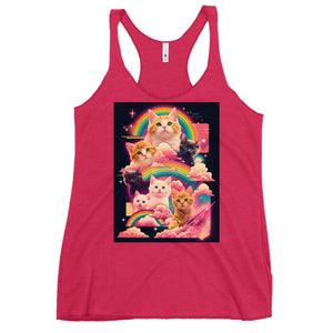 Ultimate Rainbow Kitten Tank Top